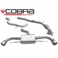 AU37d Cobra Sport Audi TT (Mk2) 2.0 TFSI (2WD) 2012> Turbo Back Package (De-Cat)